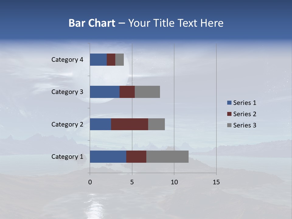 3D Rendering Of 5 Diamond Rings PowerPoint Template