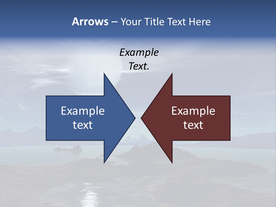 3D Rendering Of 5 Diamond Rings PowerPoint Template