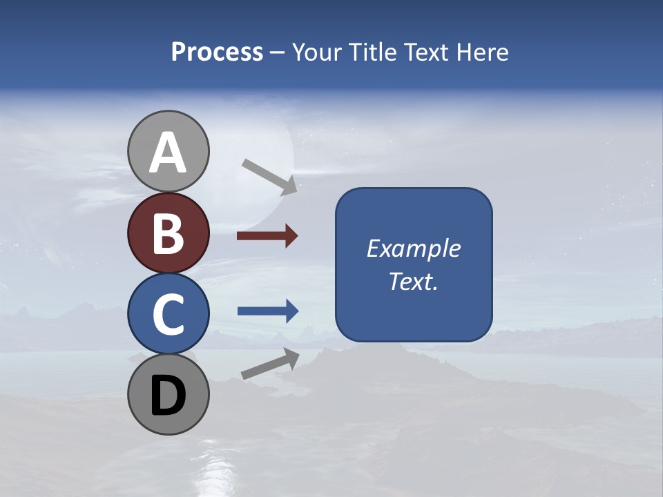 3D Rendering Of 5 Diamond Rings PowerPoint Template