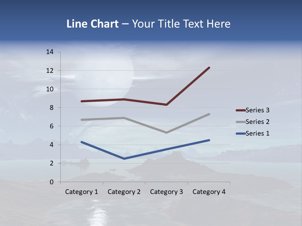 3D Rendering Of 5 Diamond Rings PowerPoint Template