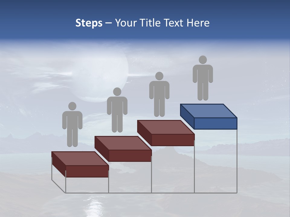 3D Rendering Of 5 Diamond Rings PowerPoint Template