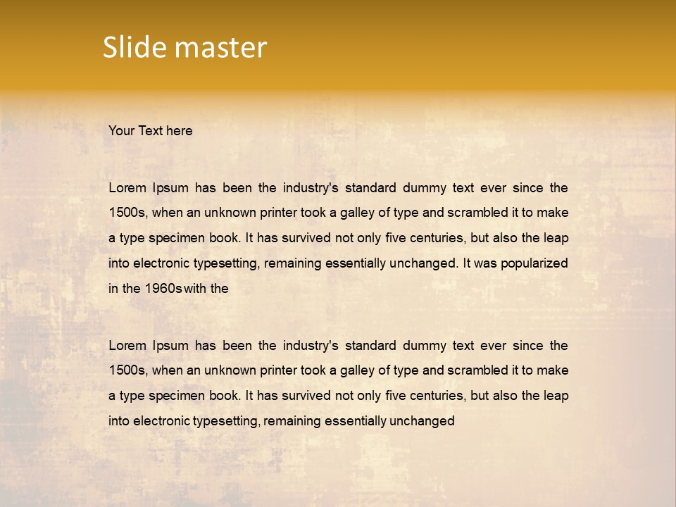 Grunge Background PowerPoint Template