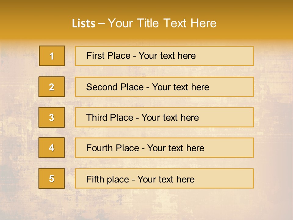 Grunge Background PowerPoint Template