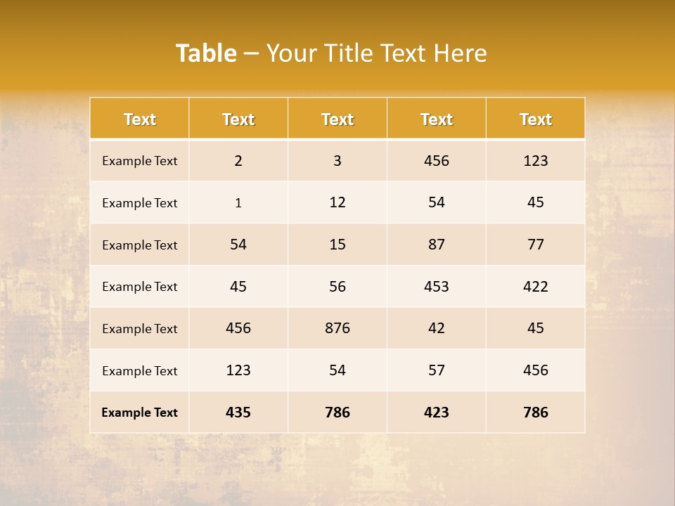 Grunge Background PowerPoint Template