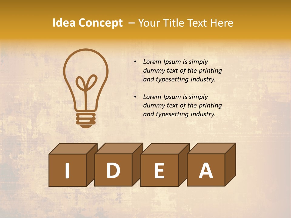 Grunge Background PowerPoint Template