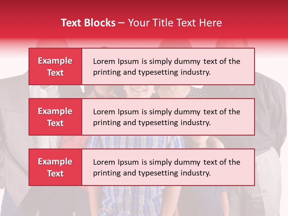 An Extended Indian Family All Pose Together In A Fun Setting PowerPoint Template