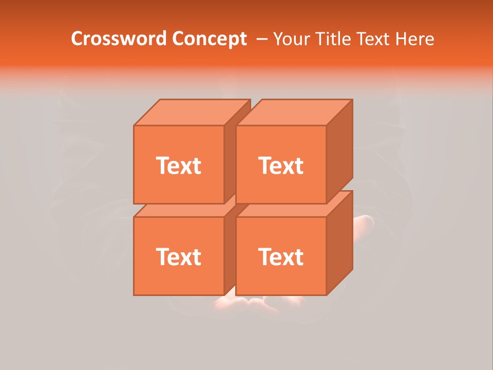 A Man Pointing To The Illuminated Bulb PowerPoint Template