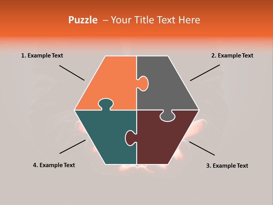 A Man Pointing To The Illuminated Bulb PowerPoint Template
