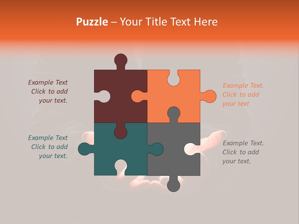 A Man Pointing To The Illuminated Bulb PowerPoint Template