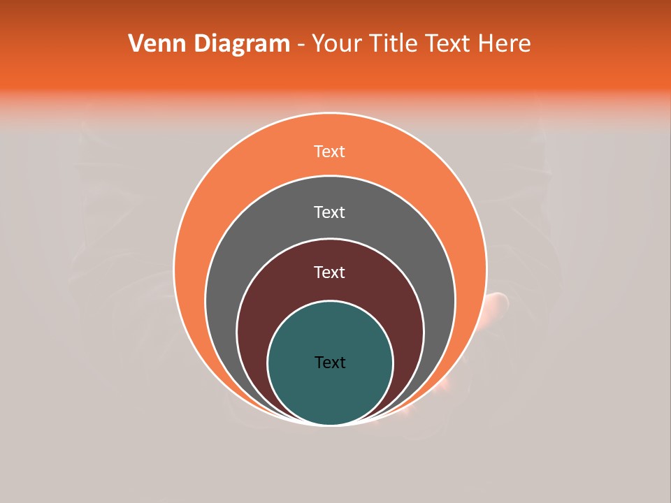 A Man Pointing To The Illuminated Bulb PowerPoint Template