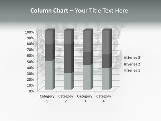 3D Rendering Of 5 Diamond Rings PowerPoint Template