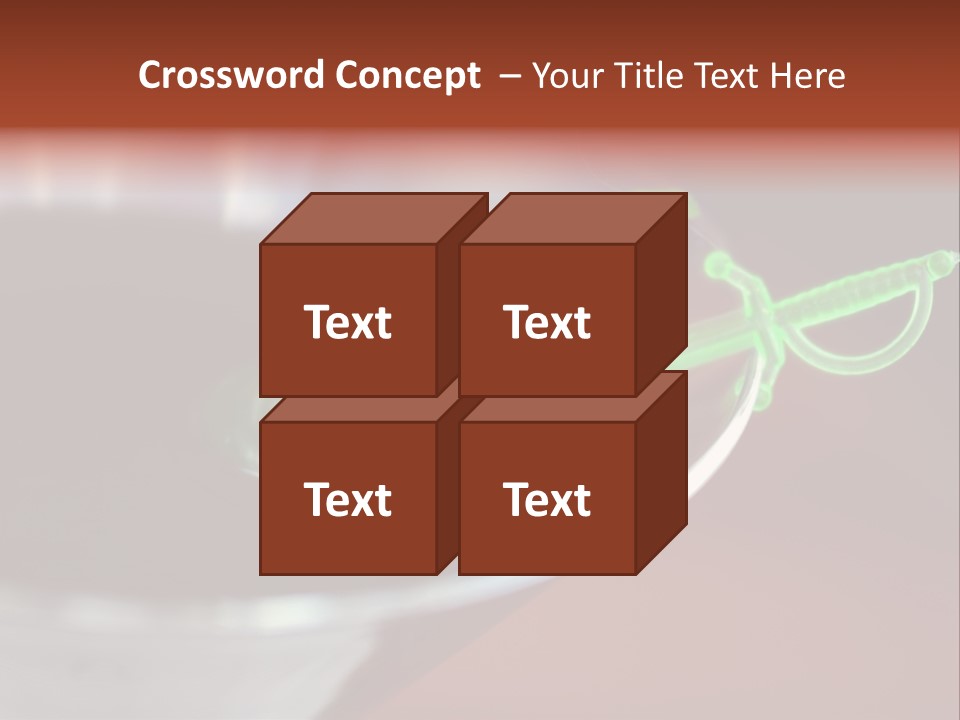 A Green Pepper Sitting On Top Of A Spoon PowerPoint Template