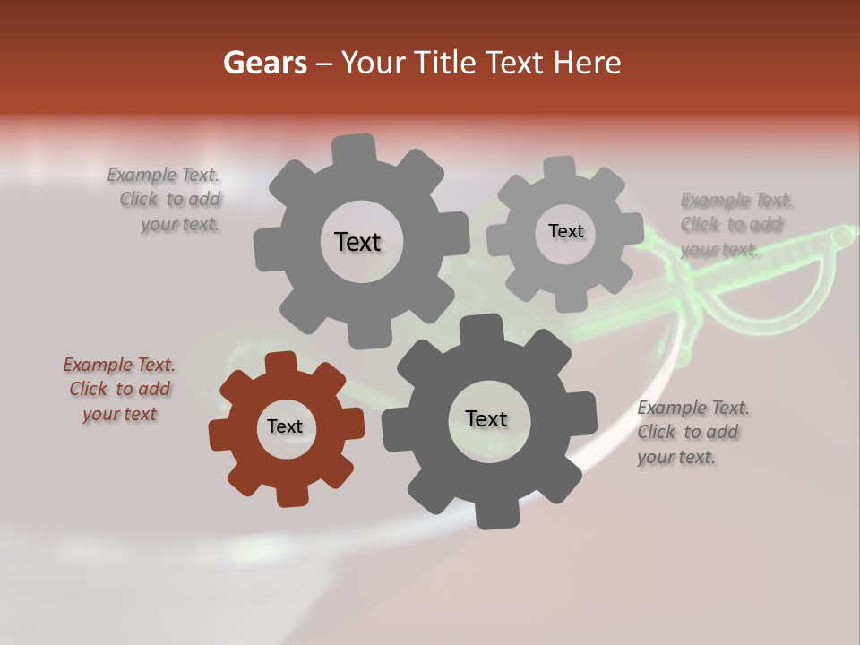 A Green Pepper Sitting On Top Of A Spoon PowerPoint Template