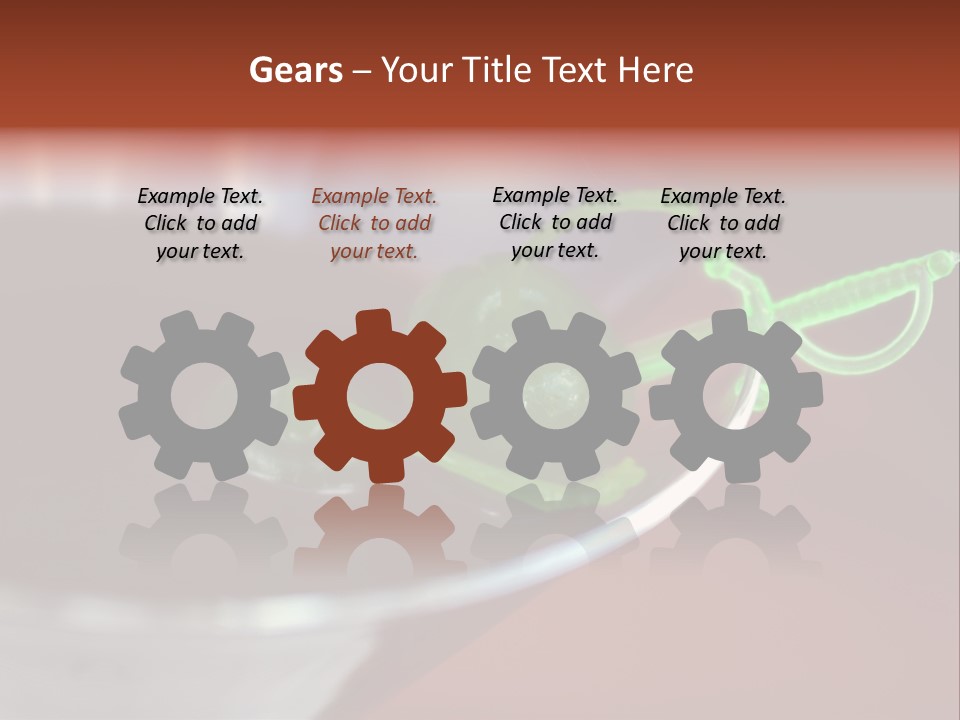 A Green Pepper Sitting On Top Of A Spoon PowerPoint Template