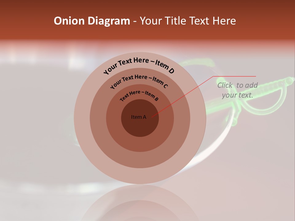 A Green Pepper Sitting On Top Of A Spoon PowerPoint Template