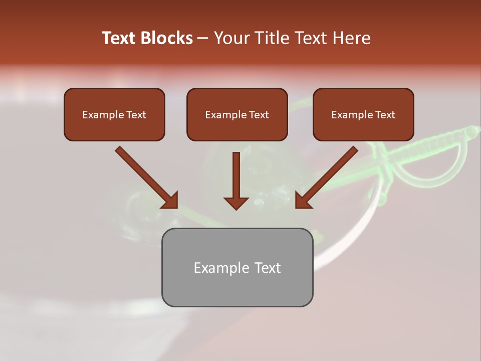 A Green Pepper Sitting On Top Of A Spoon PowerPoint Template