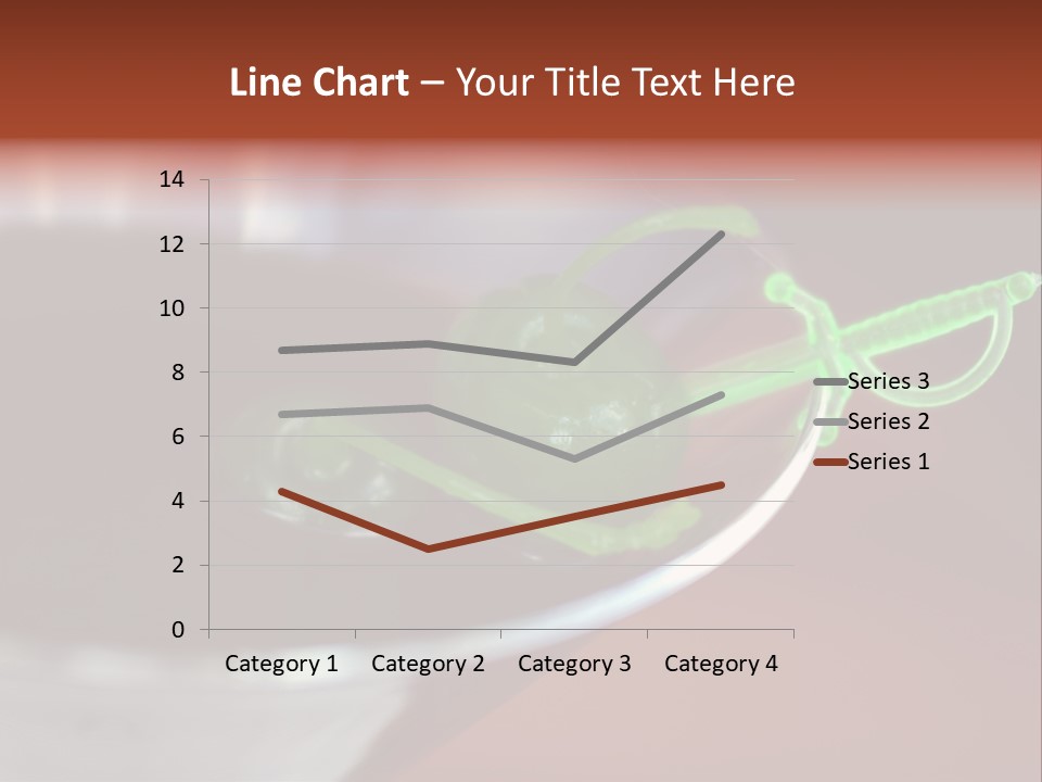 A Green Pepper Sitting On Top Of A Spoon PowerPoint Template