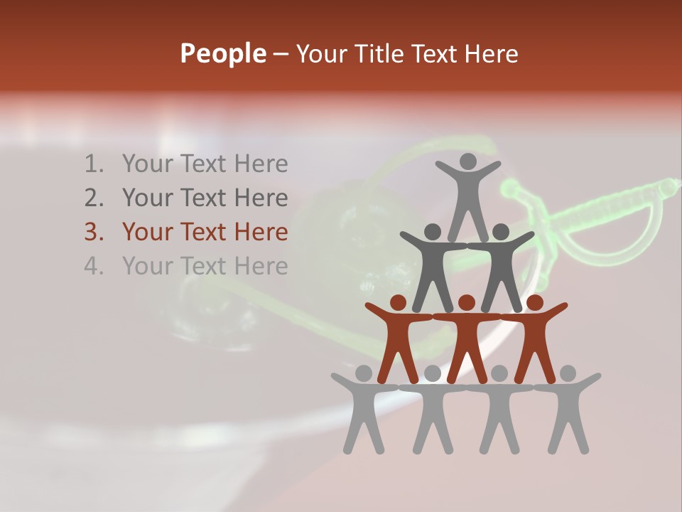 A Green Pepper Sitting On Top Of A Spoon PowerPoint Template