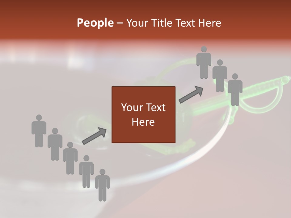 A Green Pepper Sitting On Top Of A Spoon PowerPoint Template