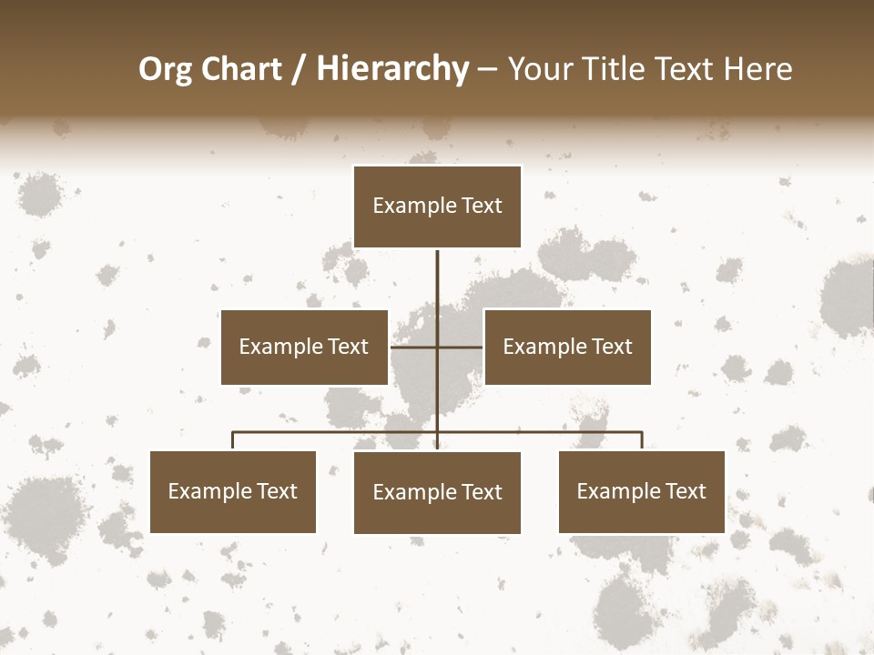 Mud Splat Pattern Isolated On A White Background PowerPoint Template