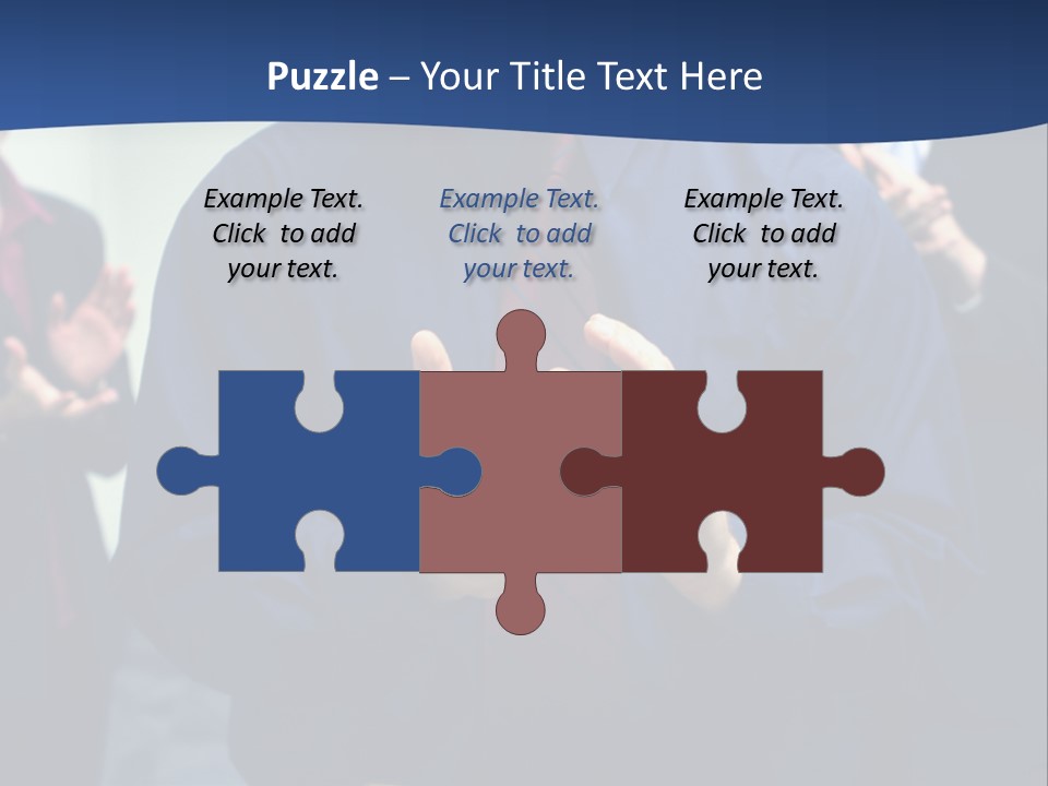 Beautiful Modern Wedding Hairstyle On White Background PowerPoint Template