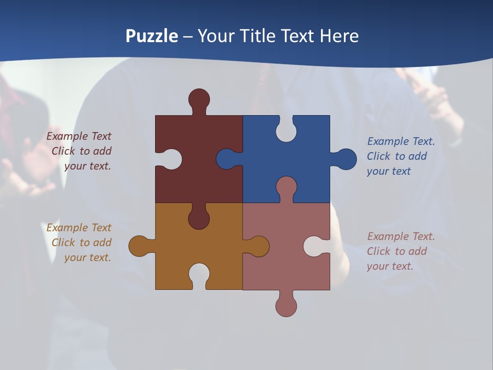 Beautiful Modern Wedding Hairstyle On White Background PowerPoint Template