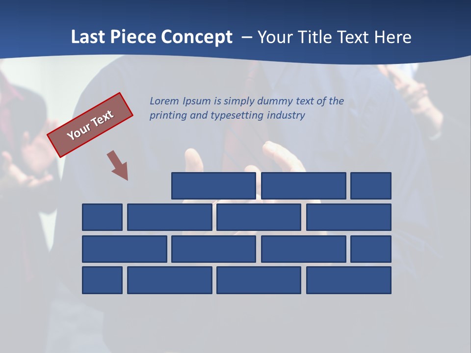 Beautiful Modern Wedding Hairstyle On White Background PowerPoint Template