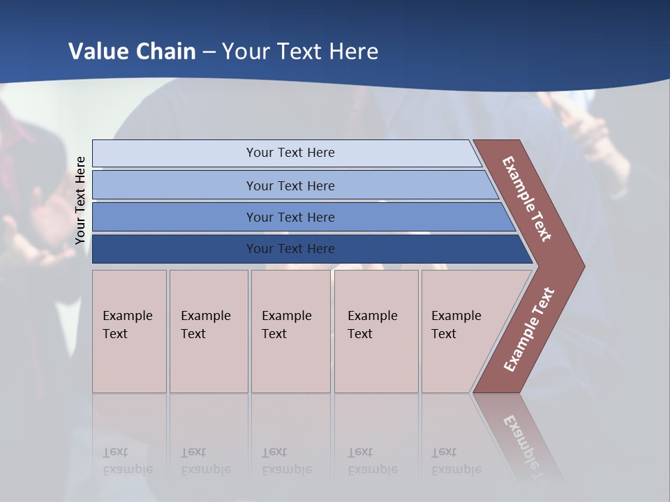 Beautiful Modern Wedding Hairstyle On White Background PowerPoint Template