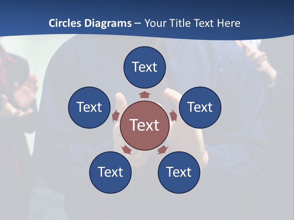 Beautiful Modern Wedding Hairstyle On White Background PowerPoint Template