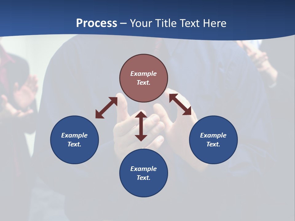 Beautiful Modern Wedding Hairstyle On White Background PowerPoint Template