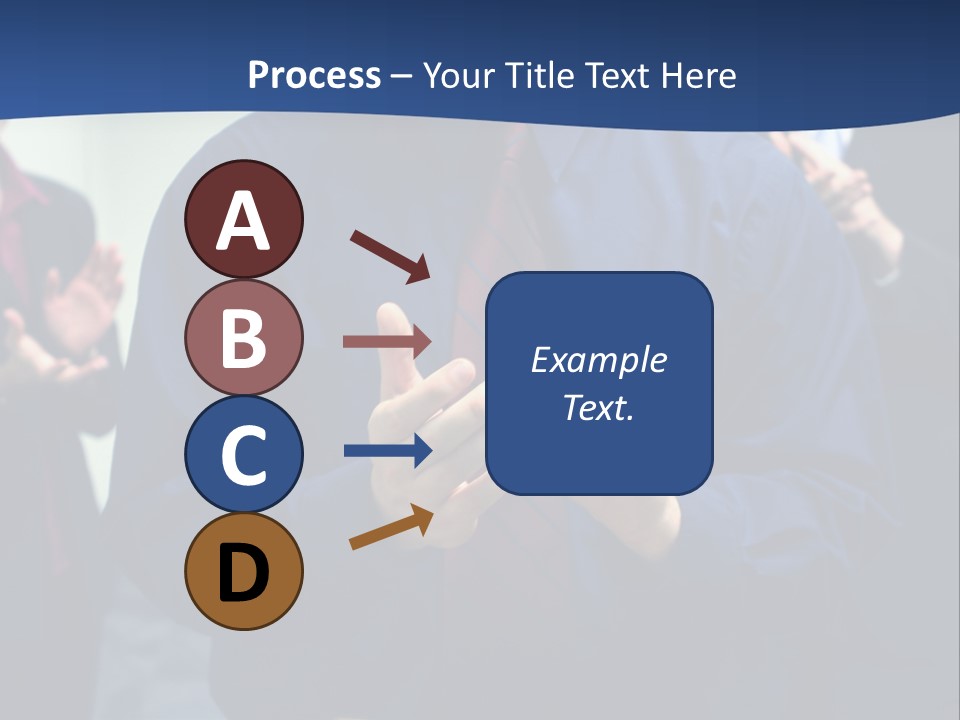 Beautiful Modern Wedding Hairstyle On White Background PowerPoint Template