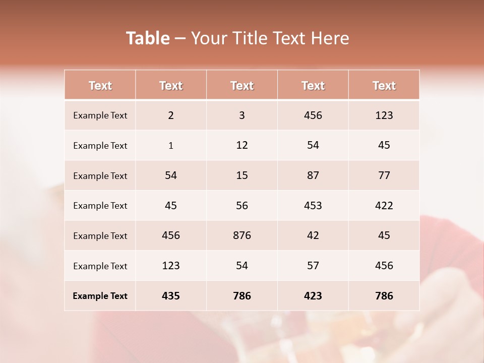 A Woman Is Smiling And Holding A Glass PowerPoint Template