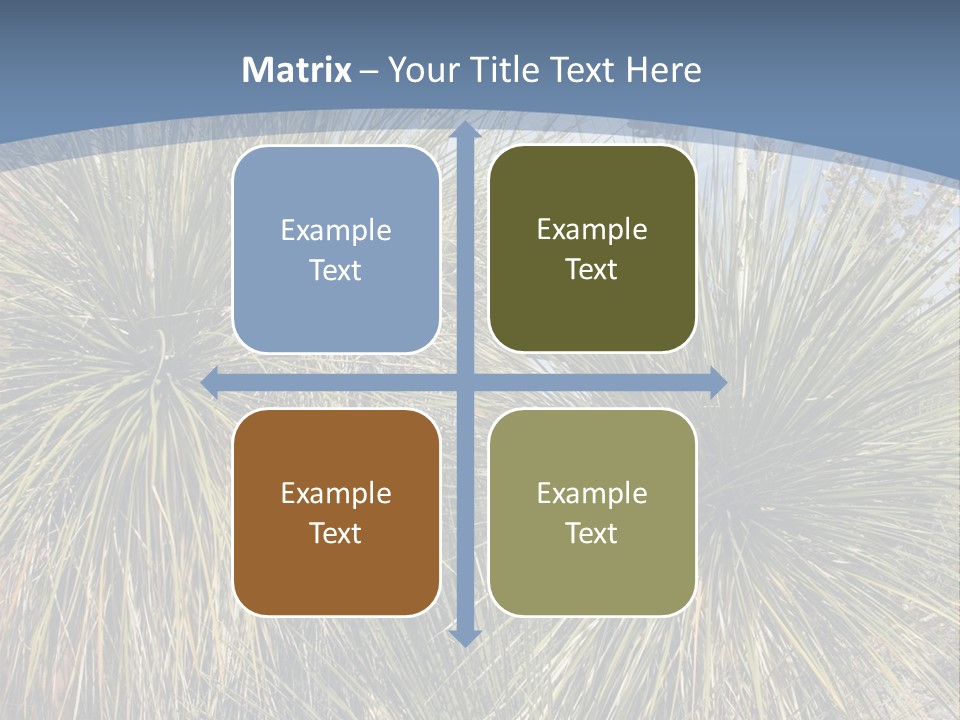 Granpa Instructing Grandson In Golfing PowerPoint Template