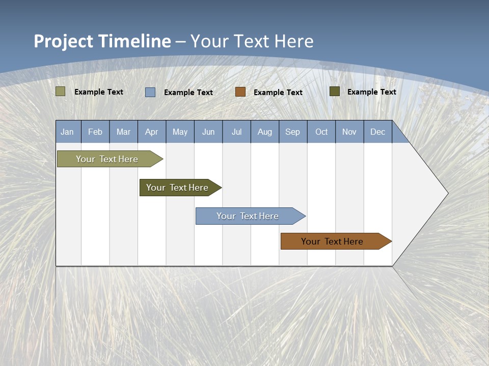 Granpa Instructing Grandson In Golfing PowerPoint Template