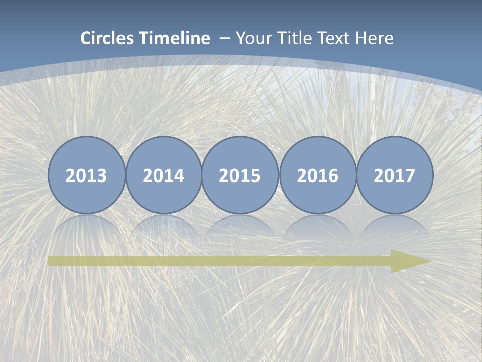 Granpa Instructing Grandson In Golfing PowerPoint Template