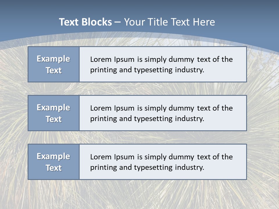 Granpa Instructing Grandson In Golfing PowerPoint Template