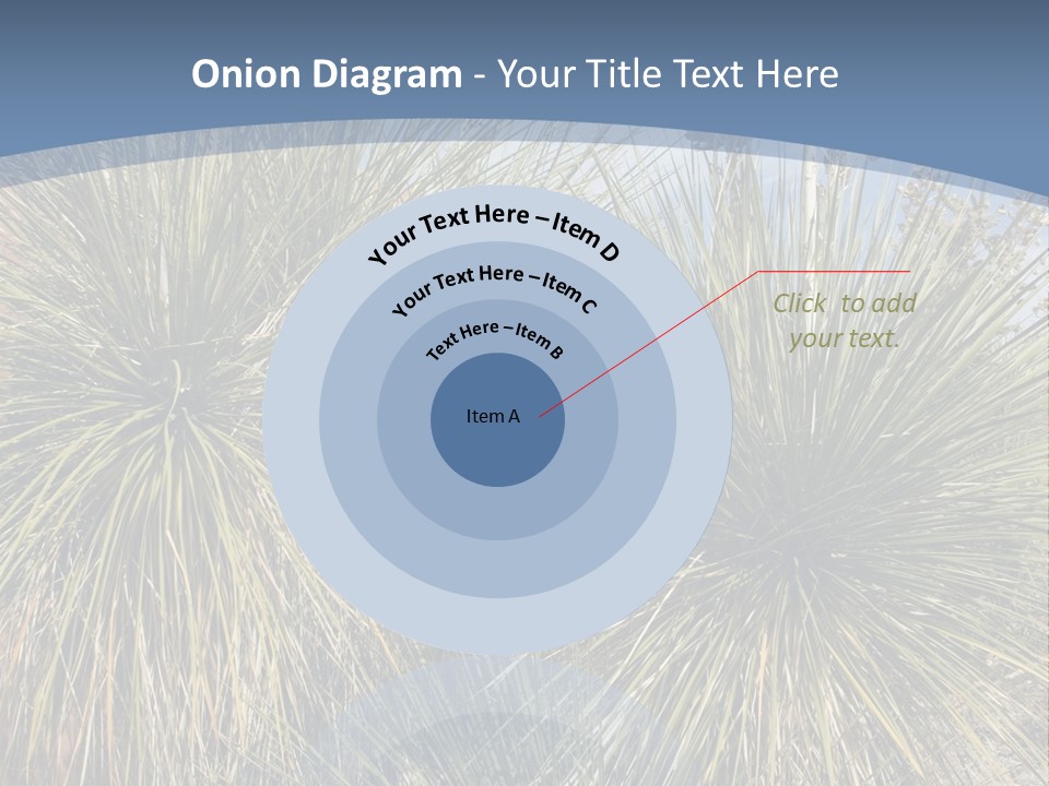 Granpa Instructing Grandson In Golfing PowerPoint Template