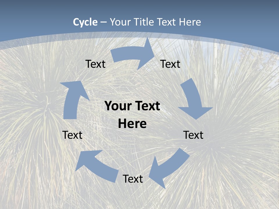 Granpa Instructing Grandson In Golfing PowerPoint Template