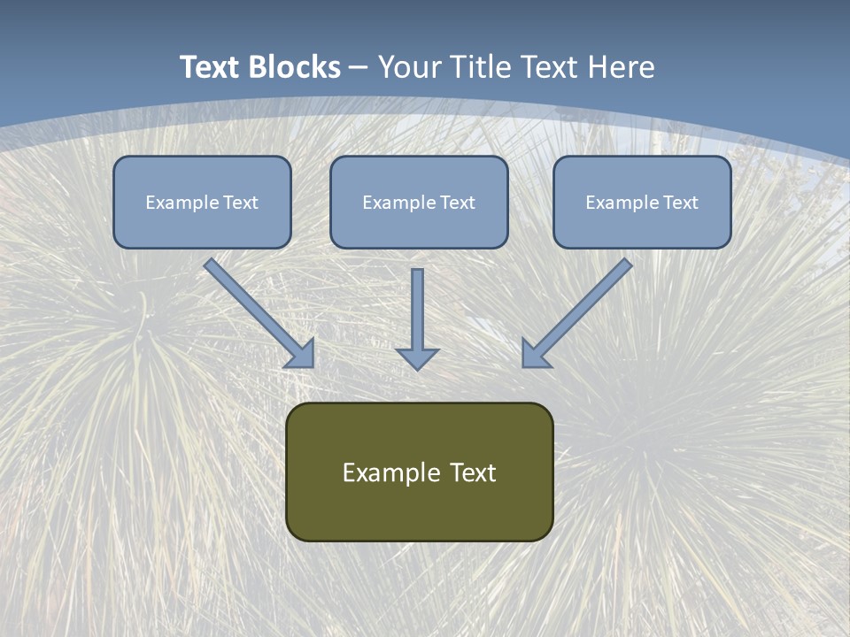 Granpa Instructing Grandson In Golfing PowerPoint Template