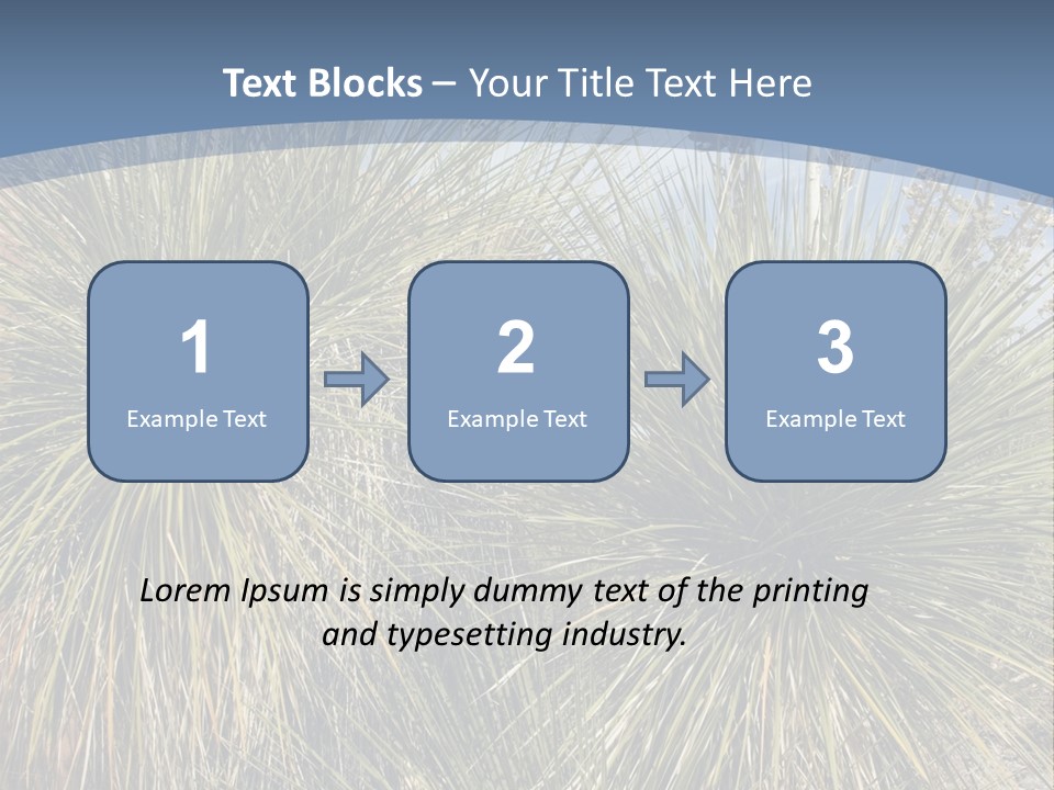Granpa Instructing Grandson In Golfing PowerPoint Template