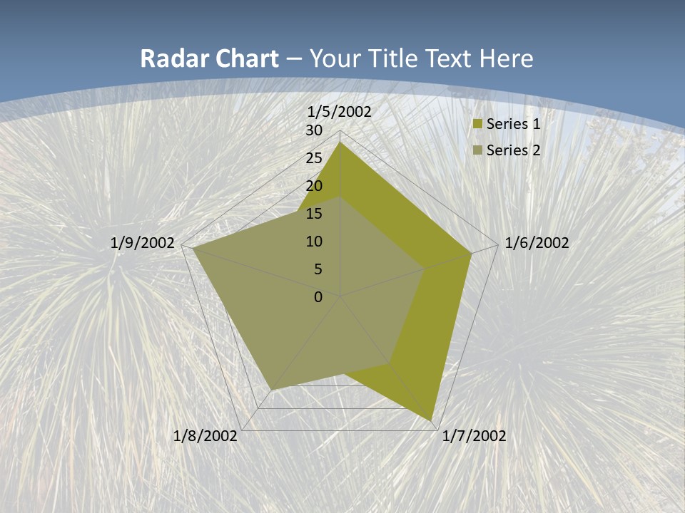 Granpa Instructing Grandson In Golfing PowerPoint Template