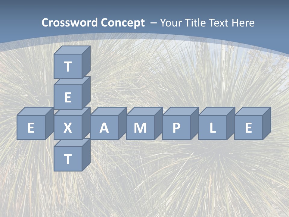 Granpa Instructing Grandson In Golfing PowerPoint Template