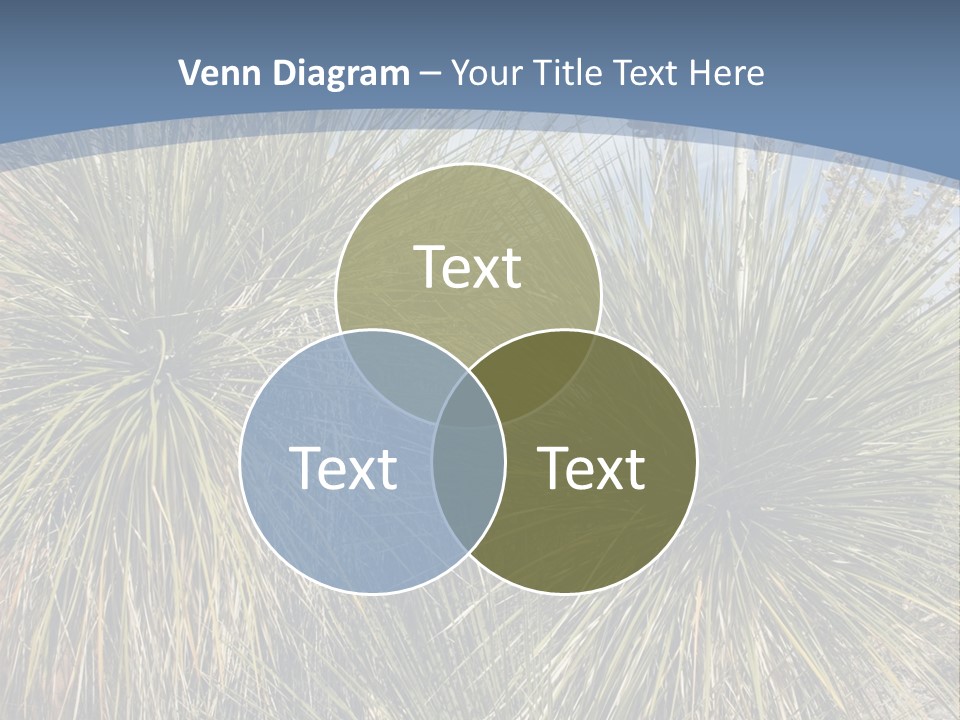 Granpa Instructing Grandson In Golfing PowerPoint Template