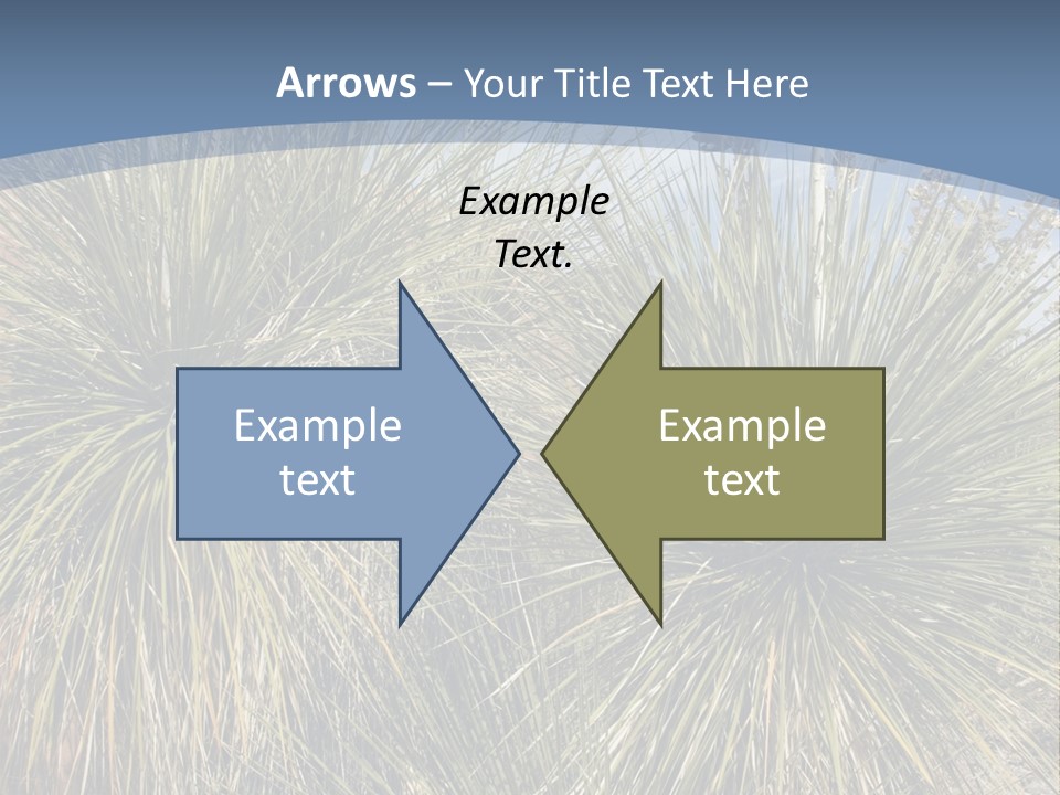 Granpa Instructing Grandson In Golfing PowerPoint Template