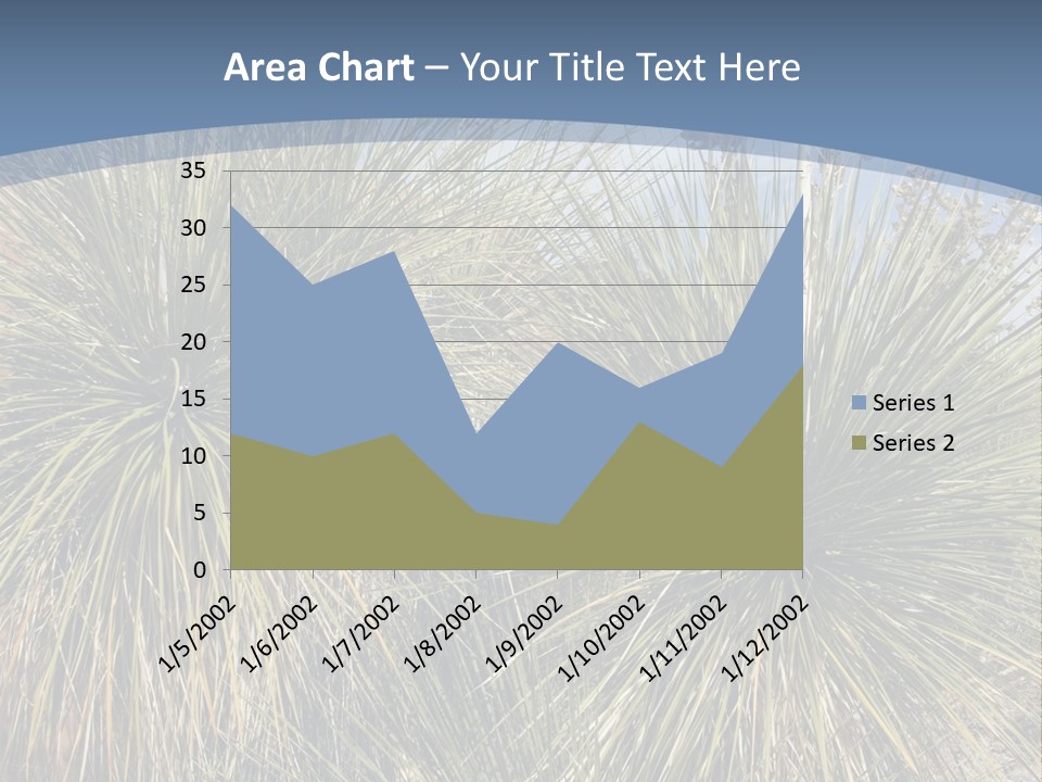 Granpa Instructing Grandson In Golfing PowerPoint Template