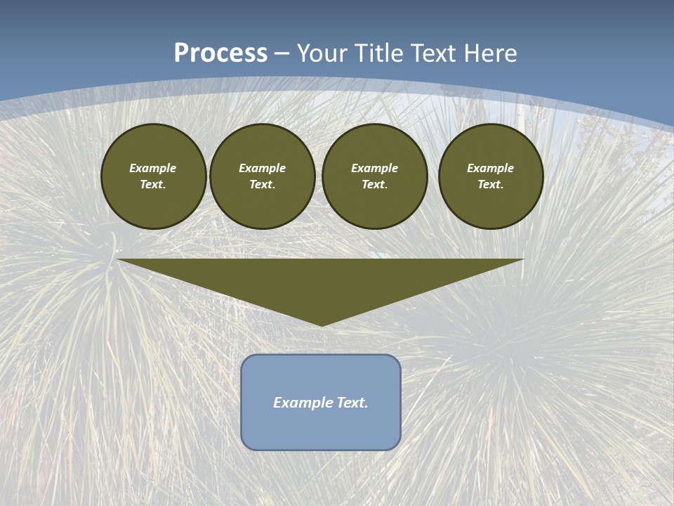 Granpa Instructing Grandson In Golfing PowerPoint Template