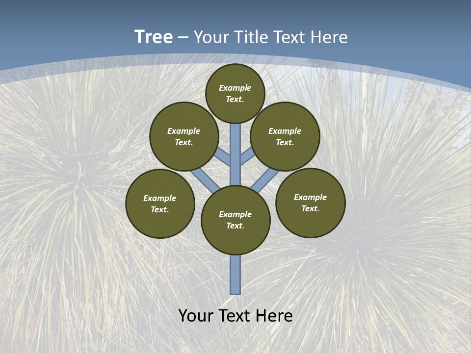 Granpa Instructing Grandson In Golfing PowerPoint Template