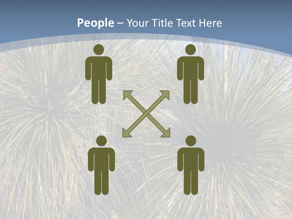 Granpa Instructing Grandson In Golfing PowerPoint Template