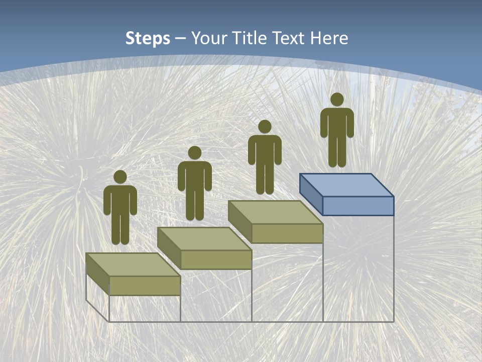 Granpa Instructing Grandson In Golfing PowerPoint Template