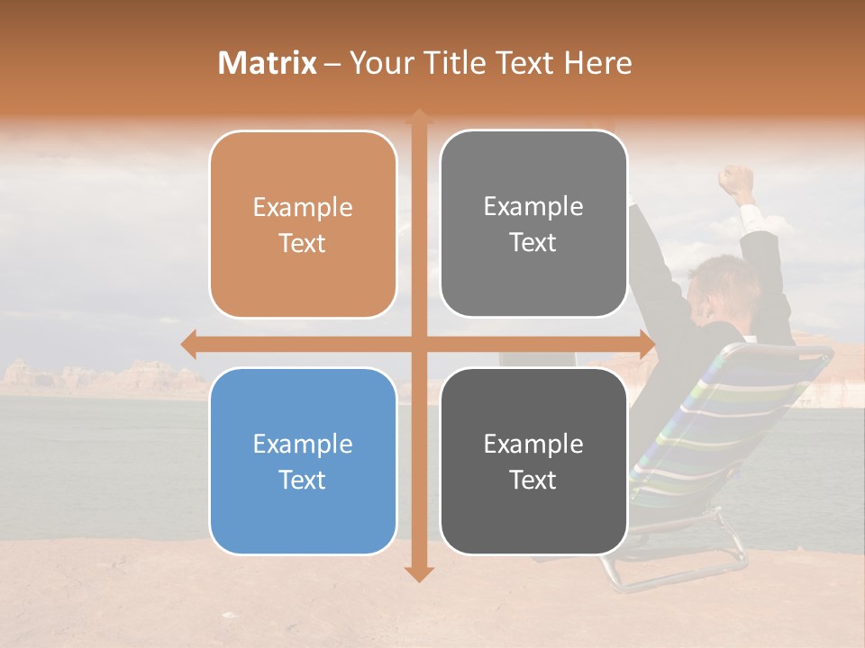 Business Success While Telecommuting PowerPoint Template